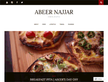 Tablet Screenshot of abeernajjar.com